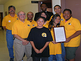 Safe & Drug-Free Schools and Communities Lock it Up presentation to the Board of Supervisors 