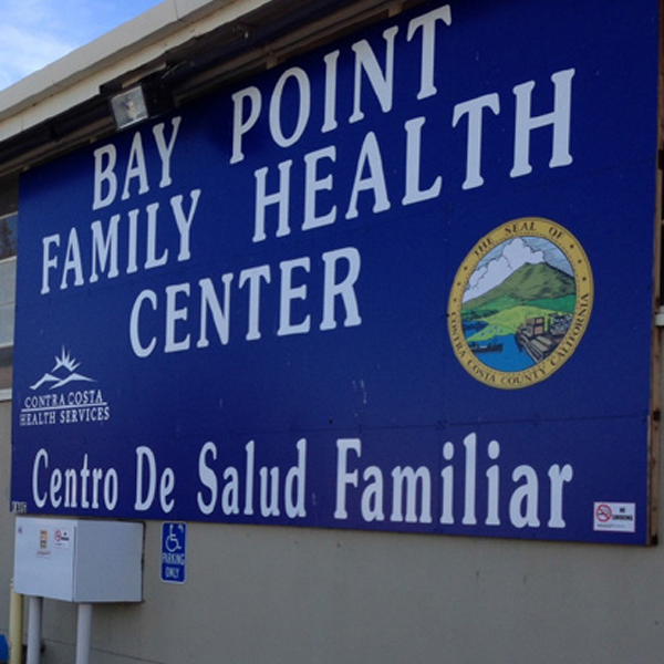 Sign of Bay Point Family Health Center