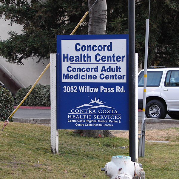 Concord Health Center Sign