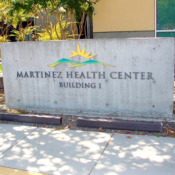 Martinez Health Center Sign